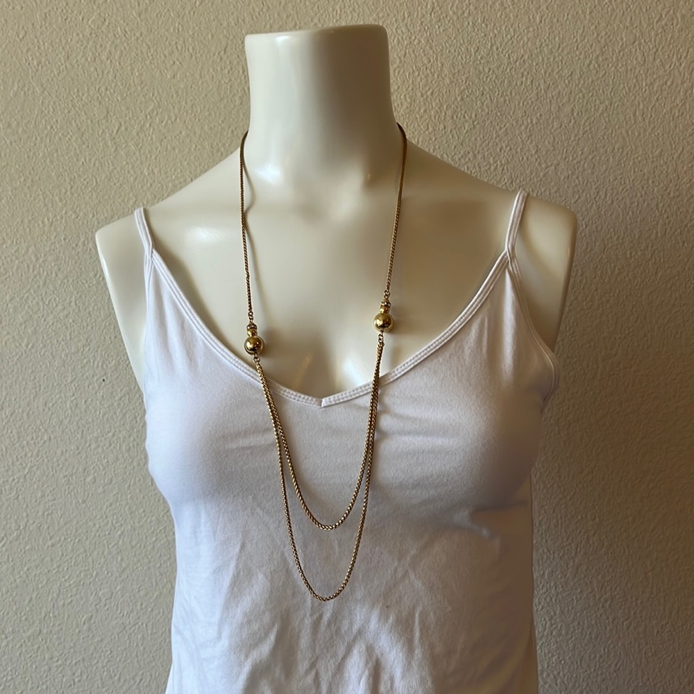 Ann Taylor long necklace.